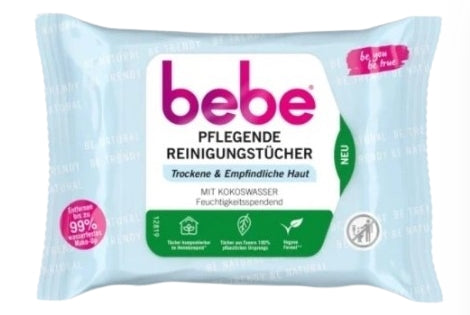 BEBE - Bebe, Geschenkset, Feuchttücher mit Kokoswasser, 25 Stück