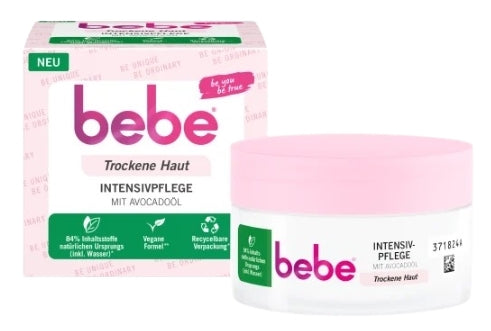 BEBE - Bebe, Trockene Haut, Tagescreme, 50 ml