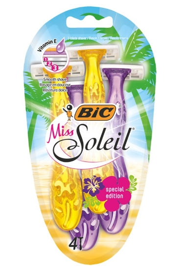 BIC - Bic, Miss Soleil, Einwegrasierer, 4 Stück