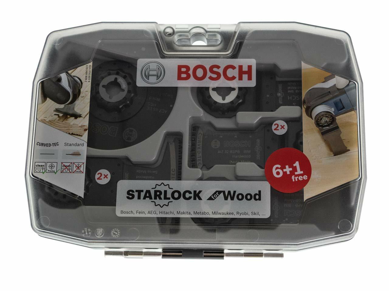 BOSCH MT STARLOCK SET FÜR HOLZ 7-tlg.