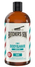 BUTCHER - Metzgerei, Körper &amp; Hair Sensitive, Duschgel, 420ml