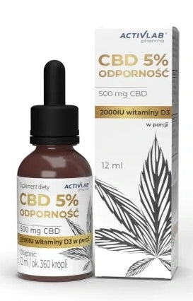 ACTIVLAB - CBD 5 % Immunität, 12 ml