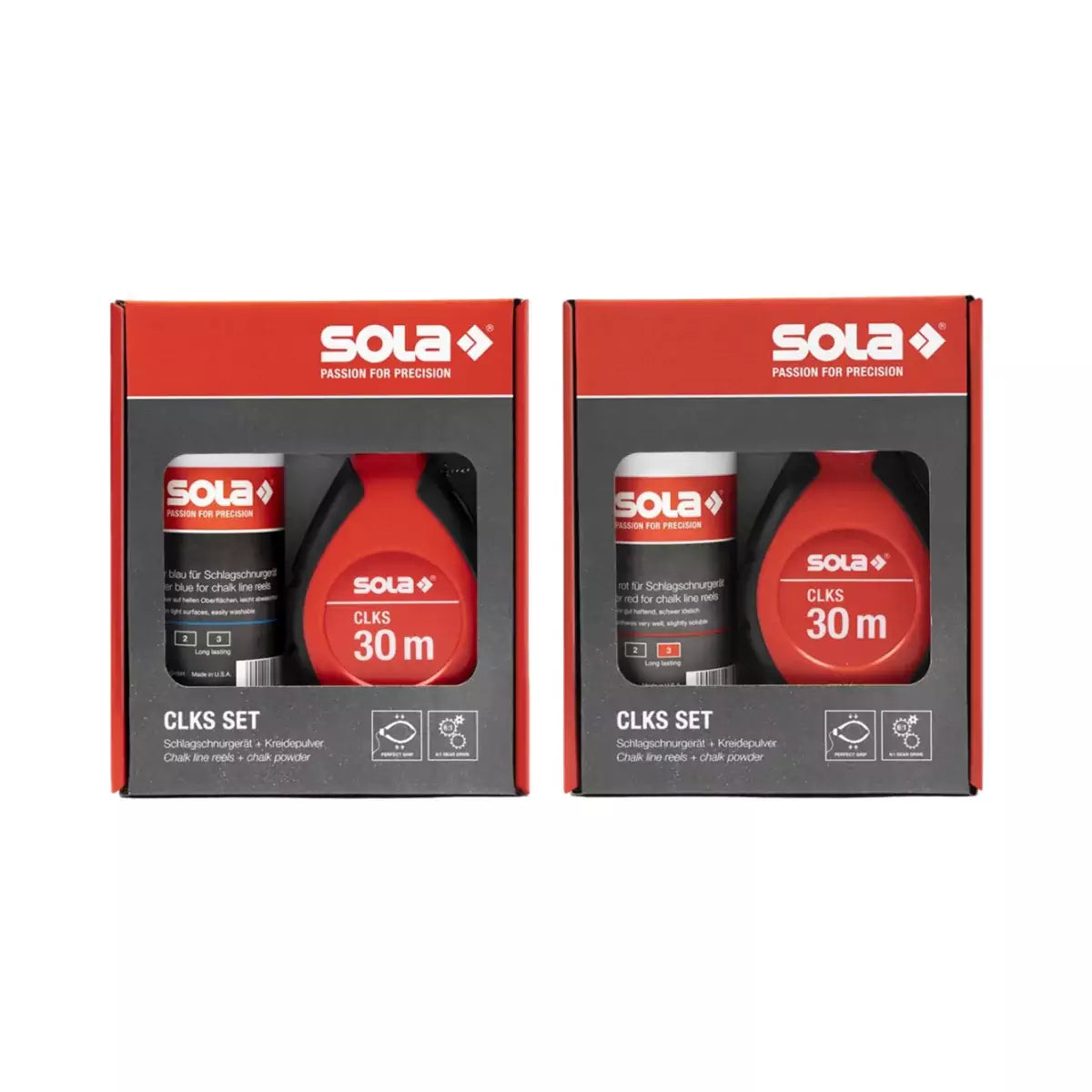SOLA STRING 30m CLKS SET B + BLAUE KREIDE