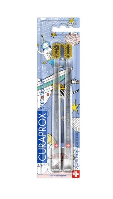 CURADEN - Curaprox CS 5460 Duo Hento Toto Zahnbürste, 2 Stück