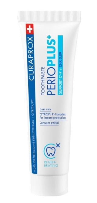 CURADEN - Curaprox, Perio Plus Support + CHX0.09, Zahnpasta, 75 ml
