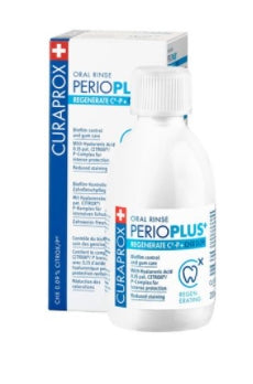 CURADEN - Curaprox, Perio Plus + Regenerate Citrox Chx 0,09 % Mundwasser, 200 ml
