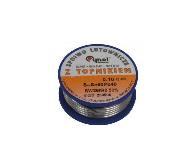 ZINN 0,5 mm SPULE 100 g Sn60Pb40