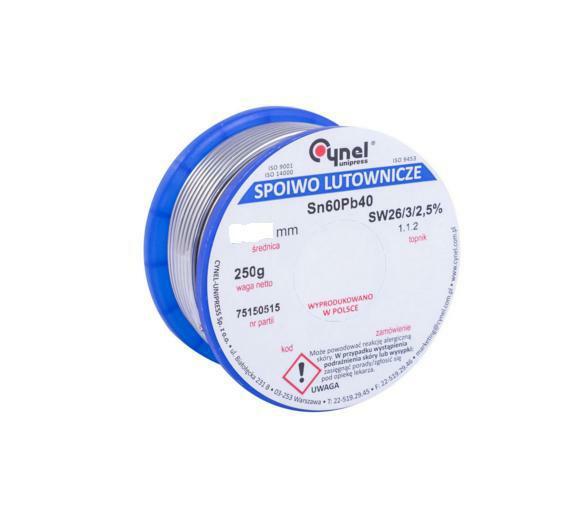 ZINN 3,0 mm SPULE 250 g Sn60Pb40