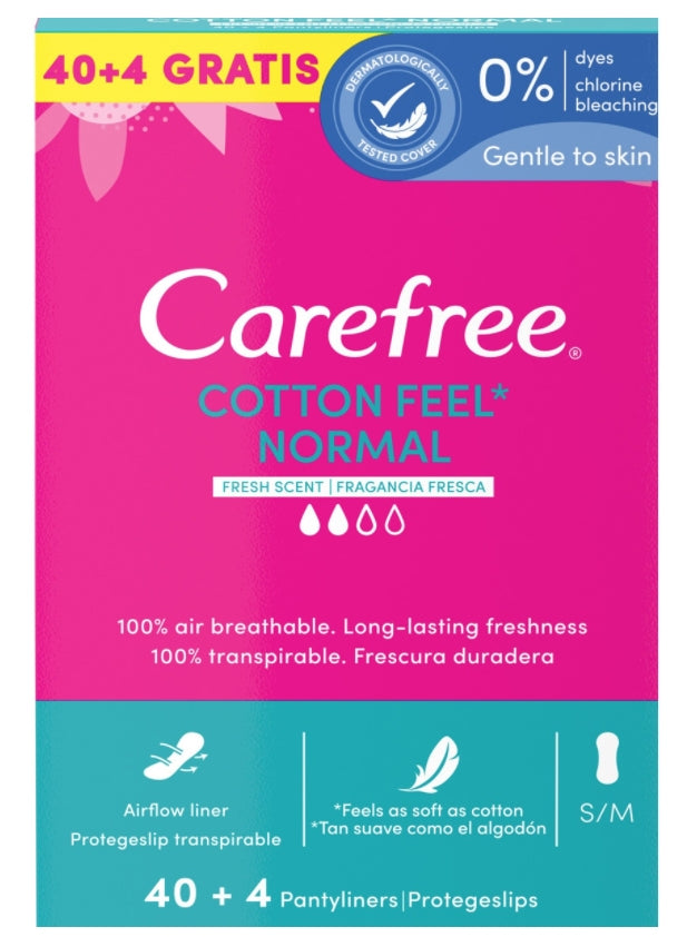 CAREFREE - Carefree, Comfort 3D, Slipeinlagen, 44 Stück