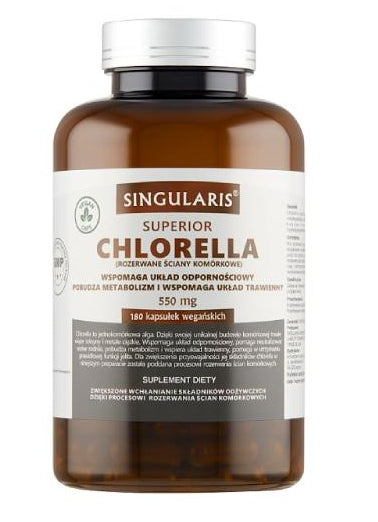 SINGULARIS - Singularis Chlorella 550 mg, 180 Kapseln