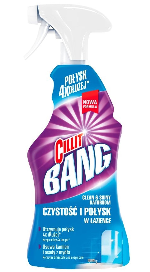 CILLIT BANG - CILLIT BANG Badezimmerreiniger Clean and Shine Spray 750 ml