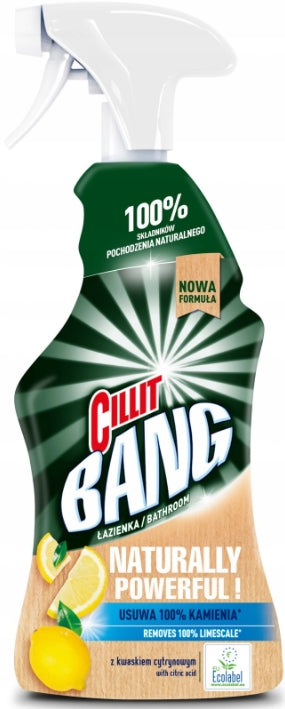CILLIT BANG - CILLIT BANG Natürlich kraftvolles Öko-Badezimmer-Reinigungsspray 750 ml