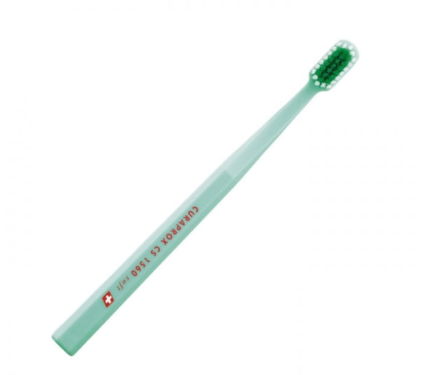 CURADEN - Curaprox CS 1560 Weiche Zahnbürste für empfindliche Zähne, 1 Stück