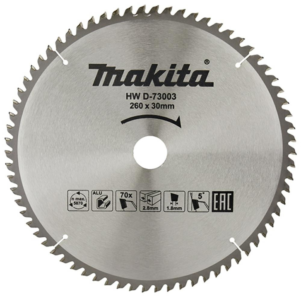 MAKITA KREISSÄGE FÜR ALUMINIUM 260x30x70z ECONOMY