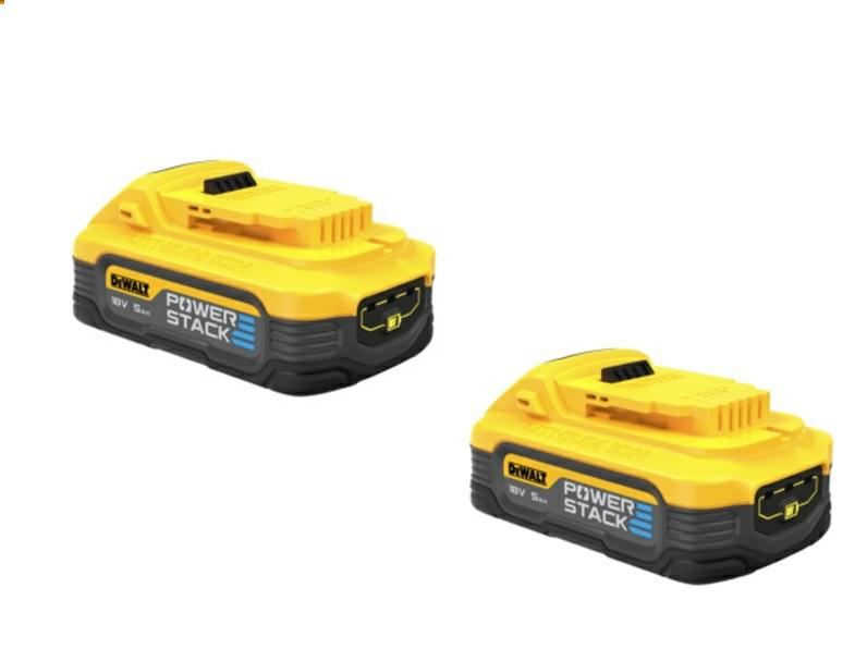 DEWALT BATTERIE 18V 1,7Ah 2 Stk. POWERSTACK DCBP034E2