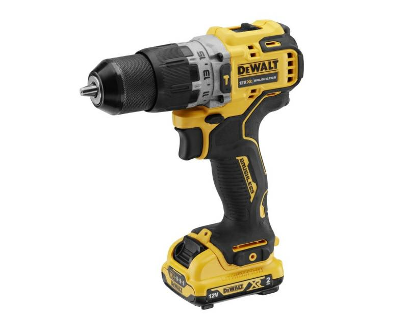 DEWALT SCHLAGBOHRER/ANGETRIEBEN 12V 57/25Nm 2x2,0Ah DCD706D2