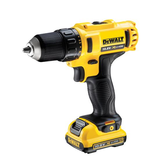 DEWALT BOHRSCHRAUBER/STEUER 10,8 V 24/15 Nm 2 x 2,0 Ah LI-ION DCD710D2