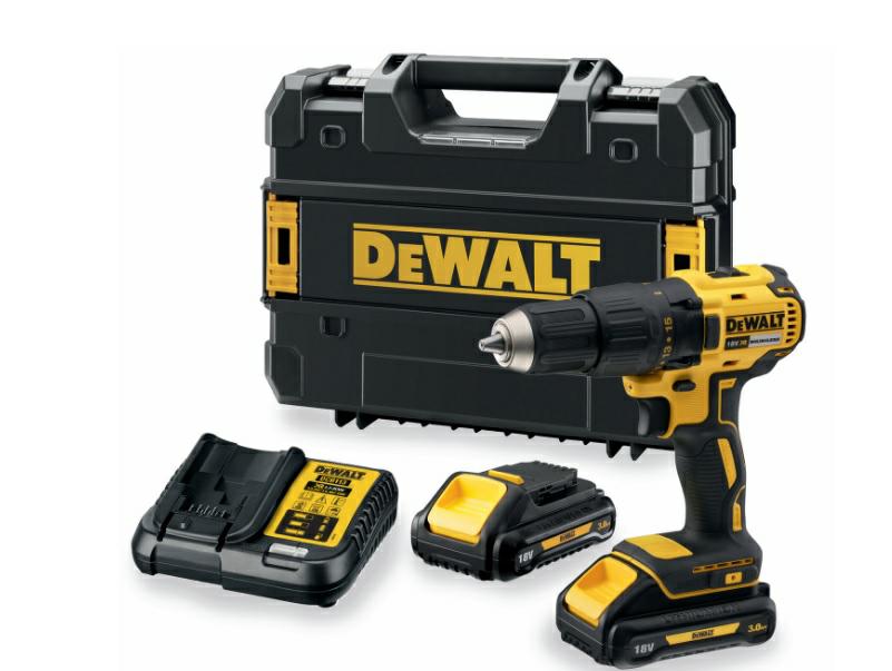 DEWALT BOHRSCHRAUBER/STEUER 18V 65/26Nm 2x3,0Ah LI-ION BRUSHLESS DCD777L2T