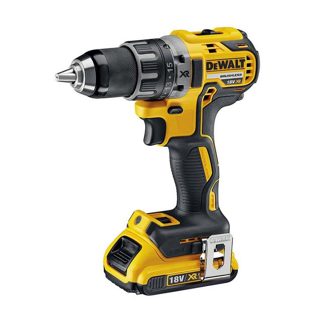DEWALT BOHRSCHRAUBER/STEUER 18V 70/27Nm 2x2,0Ah LI-ION BRUSHLESS DCD791D2