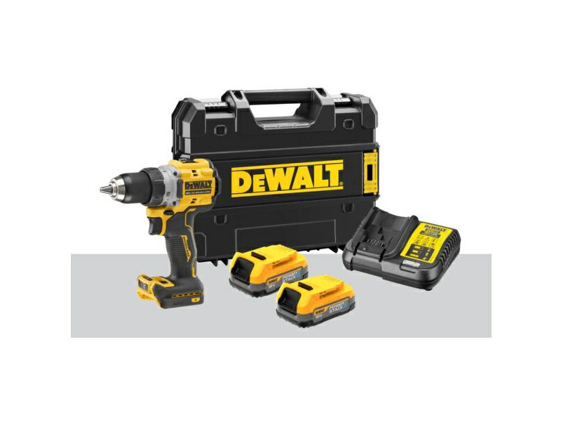 DEWALT BOHRSCHRAUBER 18V 90Nm 2x1,7Ah POWERSTACK DCD800E2T