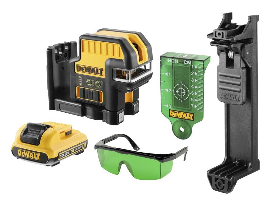 DEWALT LINIENLASER 12V DCE0825D1G GRÜN + 5-PUNKT