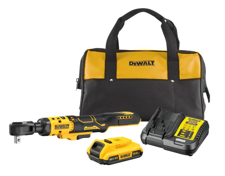 DEWALT RATSCHE 18V 1/2" 95Nm 1x2,0Ah TASCHE DCF512D1