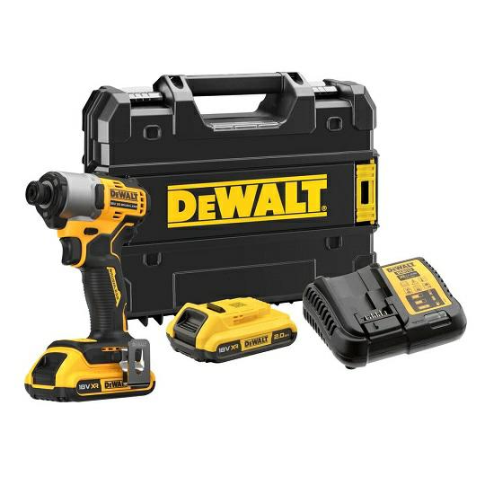 DEWALT.SCHLAGSCHLAGSCHRAUBER.18V 192Nm 2x2.0Ah TSTAK DCF840D2T
