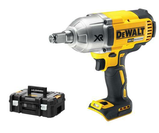 DEWALT SCHLAGSCHLÜSSEL 18V 1/2" 950 Nm 3-GANG OHNE BATTERIE UND LADEGERÄT TSTAK DCF899HNT