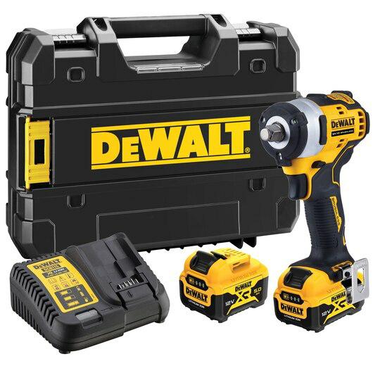 DEWALT SCHLAGSCHLÜSSEL 1/2" 12V 340Nm 2x5,0Ah DCF901P2