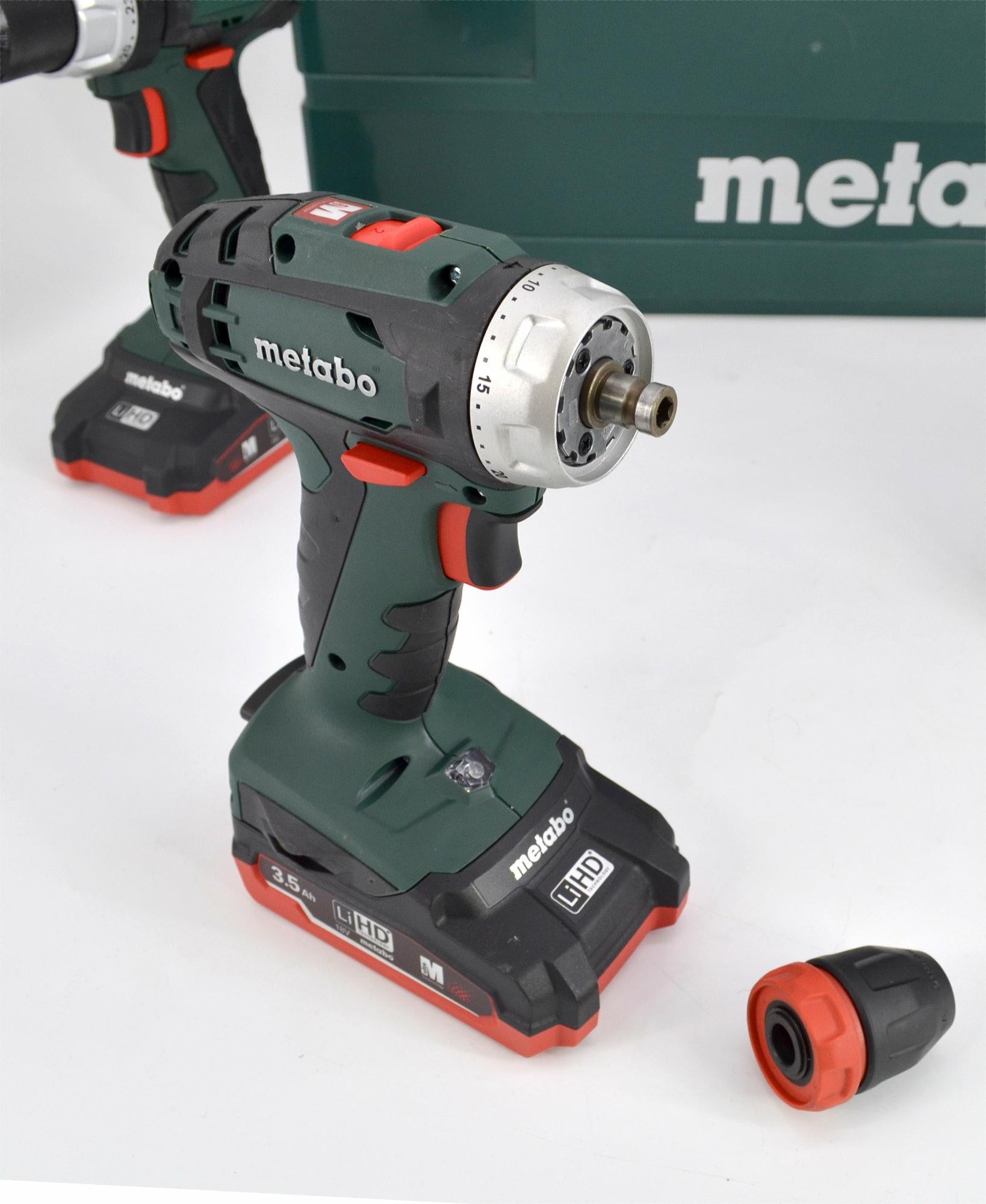 METABO SET BW BS18LTBL+BS18Q+2x3,5Ah