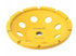 DEWALT BETONSCHLEIFSCHEIBE 125mm 1-reihig