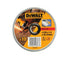 DEWALT METALLSCHNEIDSCHEIBEN 125 x 1,2 x 22,2 mm 10 Stück INOX