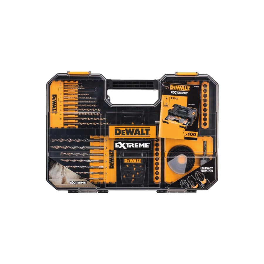 DEWALT ZUBEHÖR-SET 100-tlg.