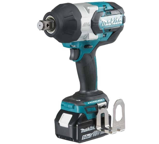 MAKITA SCHLAGSCHLÜSSEL 18V 3/4" 1050 Nm 2x5,0 Ah BÜRSTENLOSER MAKPAC DTW1001RTJ