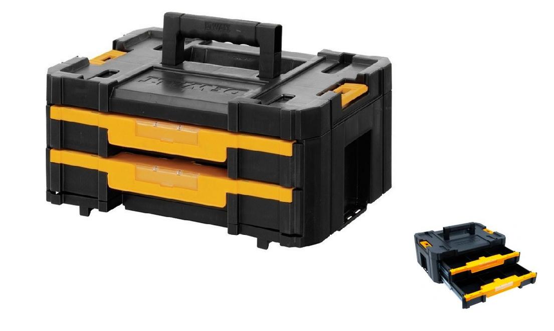 DEWALT TSTAK IV WERKZEUGKASTEN – 2 SCHUBLADEN DWST1-70706