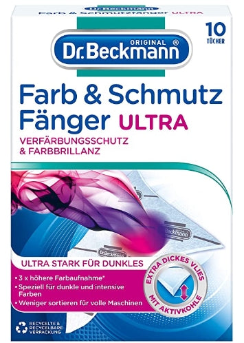 DR BECKMANN - Dr. Beckmann, Farb &amp; Schmutz Fanger Ultra, Waschtücher, 10 Stück