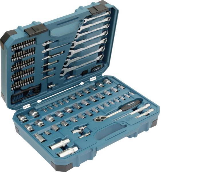 MAKITA-SET ZUBEHÖR UND HANDWERKZEUGE 120-tlg.