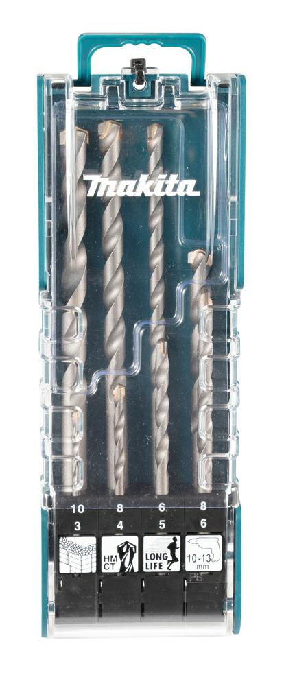 MAKITA BETONBOHRER BOHRER-SET 8-tlg. 3/4/5/6/8/10 mm UNIVERSAL
