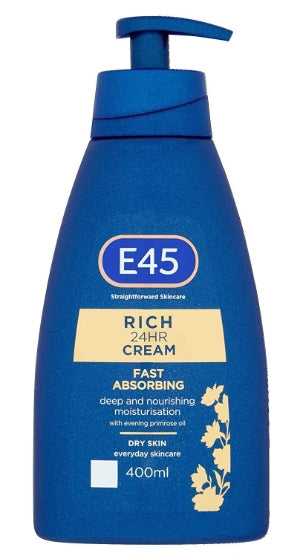 E45 - E45 Pflegende Körpercreme, 400 ml