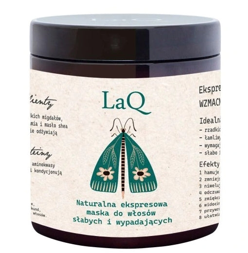 LATECH - LaQ, Express stärkende und nährende Haarmaske 8in1, 250 ml