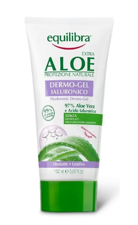 EQUILIBRA - Equilibra, Extra Aloe Dermo-Gel mit Hyaluronsäure, 150 ml