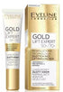 EVELINE COSMETICS - Eveline Gold Lift Expert 50/70+ luxuriöse goldene Creme, die die Konturen von Augen und Lippen strafft, 15 ml