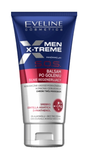 EVELINE COSMETICS - Eveline, Men X-Treme, SOS Aftershave Balsam, stark regenerierend, 150 ml