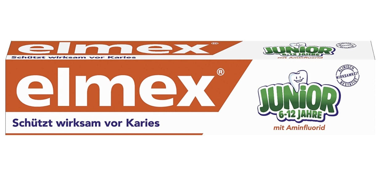 ELMEX - Elmex, Zahnpasta für Kinder, 6-12 Jahre, 75 ml