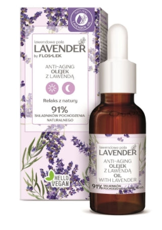 FLOSLEK - Flos Lek, Lavendel Anti-Aging, Lavendelöl, 30 ml