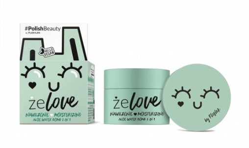 FLOSLEK - Flos-Lek, feuchtigkeitsspendendes Gel, Aloe-Wasserbombe 2in1, 50 ml