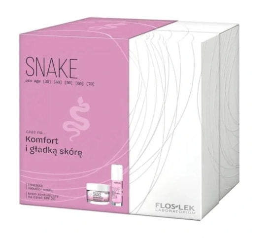 FLOSLEK - Flos-Lek, Snake Essenza Age Reducer Set 30 ml + Creme 50 ml