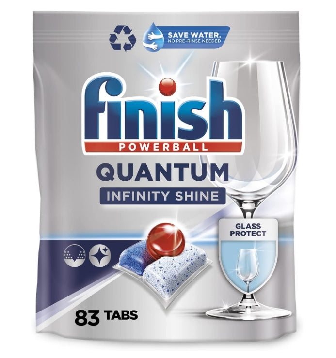 FINISH - Finish, Quantum Infinity Shine, Spülmaschinentabs, 83 Stück