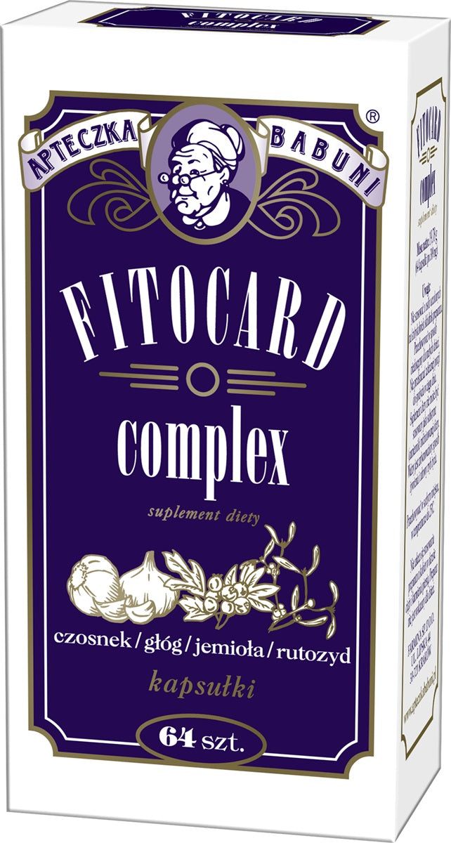 FARMINA - Fitocard-Komplex, 64 Kapseln