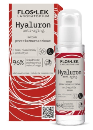 FLOSLEK - Flos-Lek, Hyaluron Anti-Aging, Anti-Falten-Serum 96 %, 30 ml